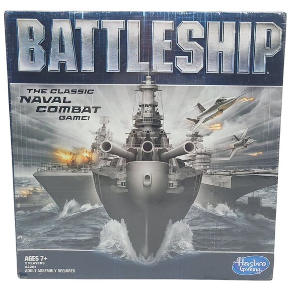 Hasbro Gaming Battleship Classic Naval Combat Game USA Made - Picture 1 of 7